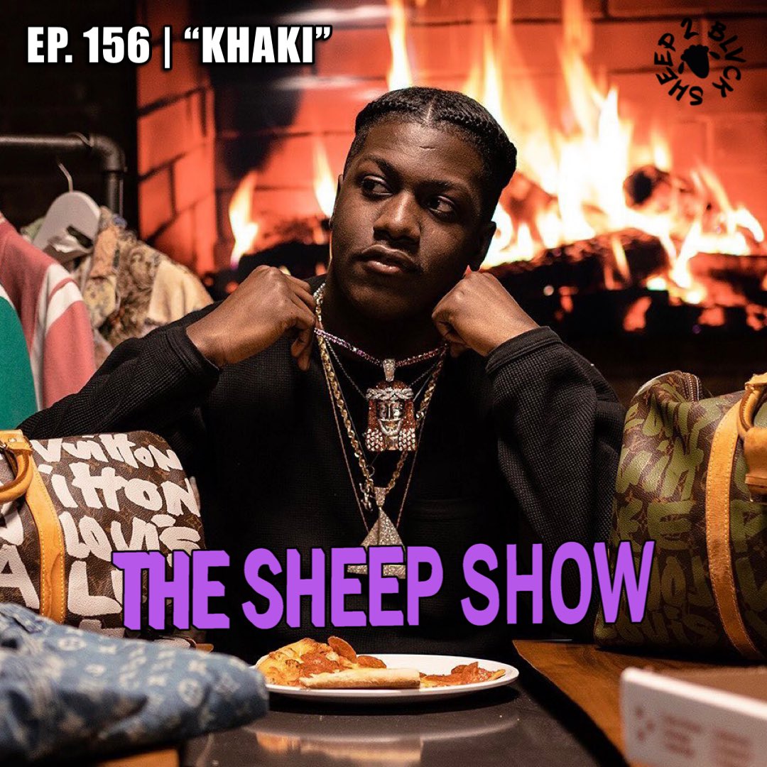 2BLVCKSHEEP's tweet photo. ⚛️ The Sheep Show ⚛️ 

“Khaki” (ep. 156)

✳️ Lil Yachty’s “Lets Start Here” album
✳️ Kanye West vs. paparazzi
✳️ 21 Savage named Best Rapper of 2022
+ Jay-Z, YSL Mondo, Cordae &amp; more‼️

🎧: https://t.co/SJ8lo2inGg
🎧: https://t.co/FQU5hMfIoU
🖥: https://t.co/1Qf4AHXVwF https://t.co/GdFcLILQBR