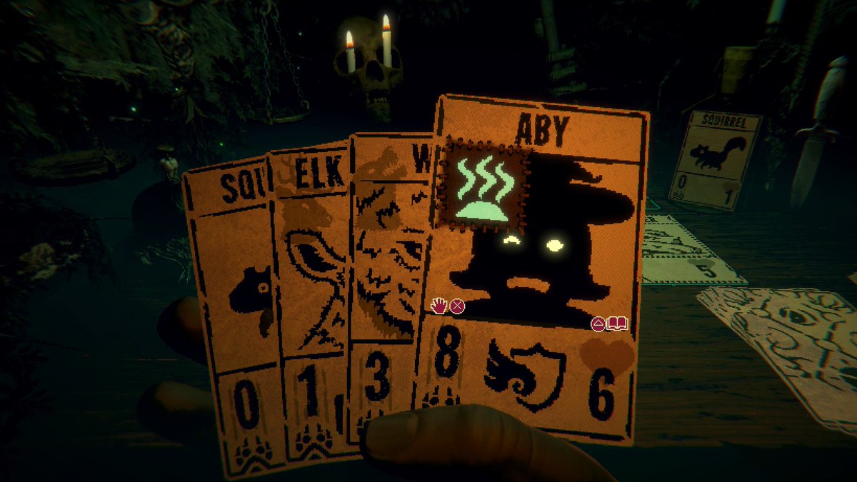 Damage 8
Defence 6

..and the best part:
Cost 0

#Inscryption #ps5