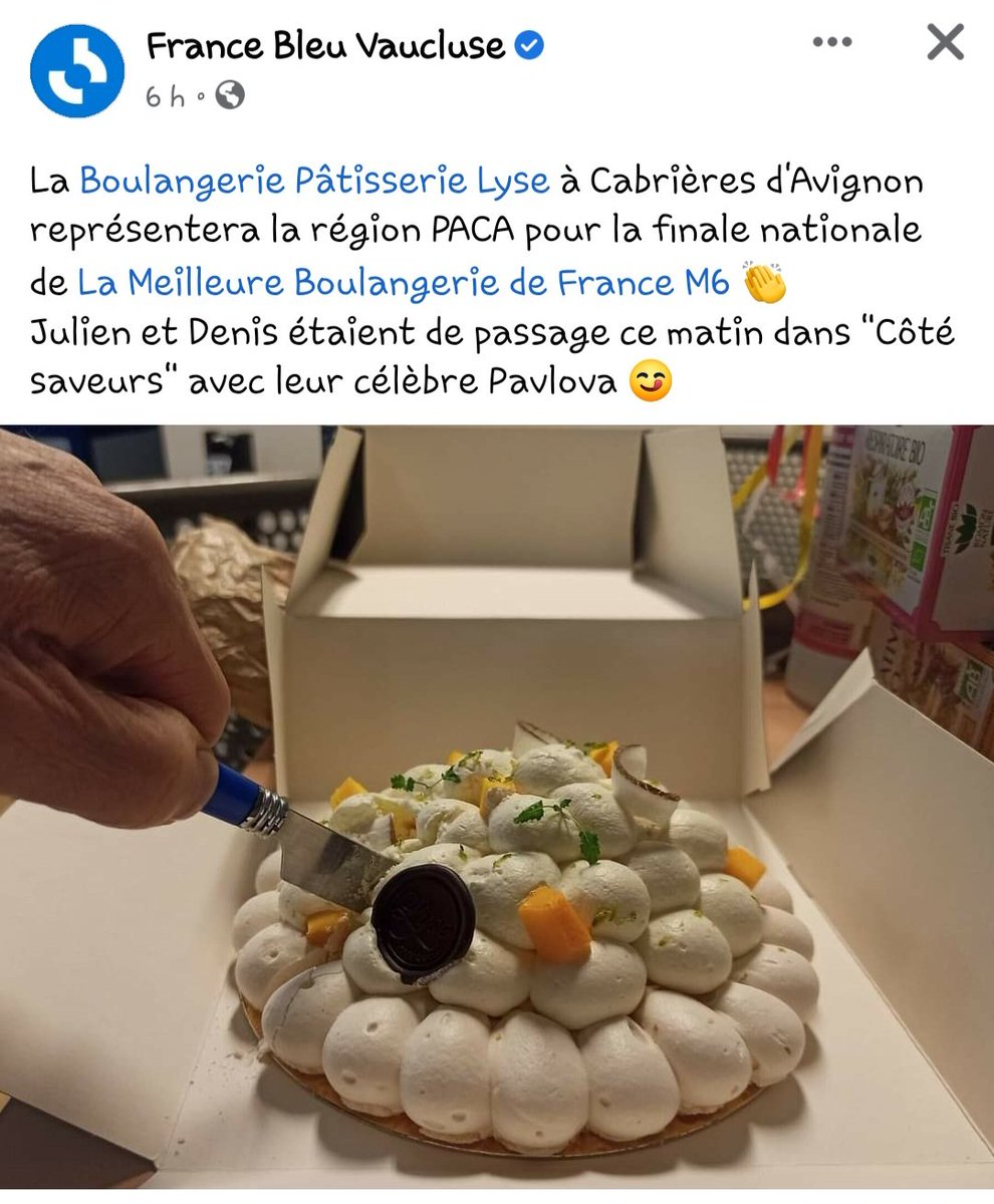 #metiersdugout #boulangerie #cabrieresdavignon l #artisanat à l honneur sur notre territoire- un #savoirfaire , un #metier d excellence,une fierté 
#ExpertisedAvenir