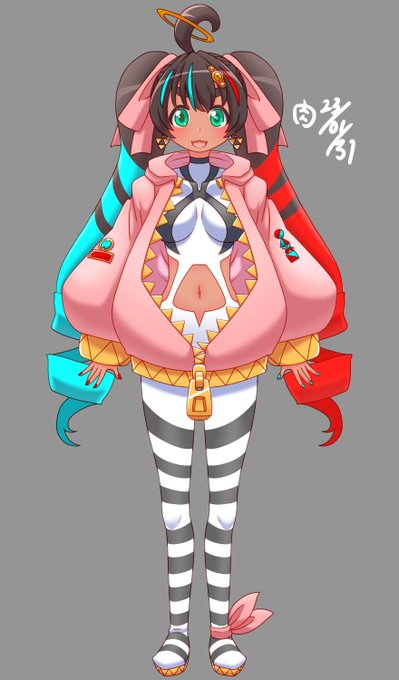 俺の器案(ついでにLive2D用にパーツ分割した) 