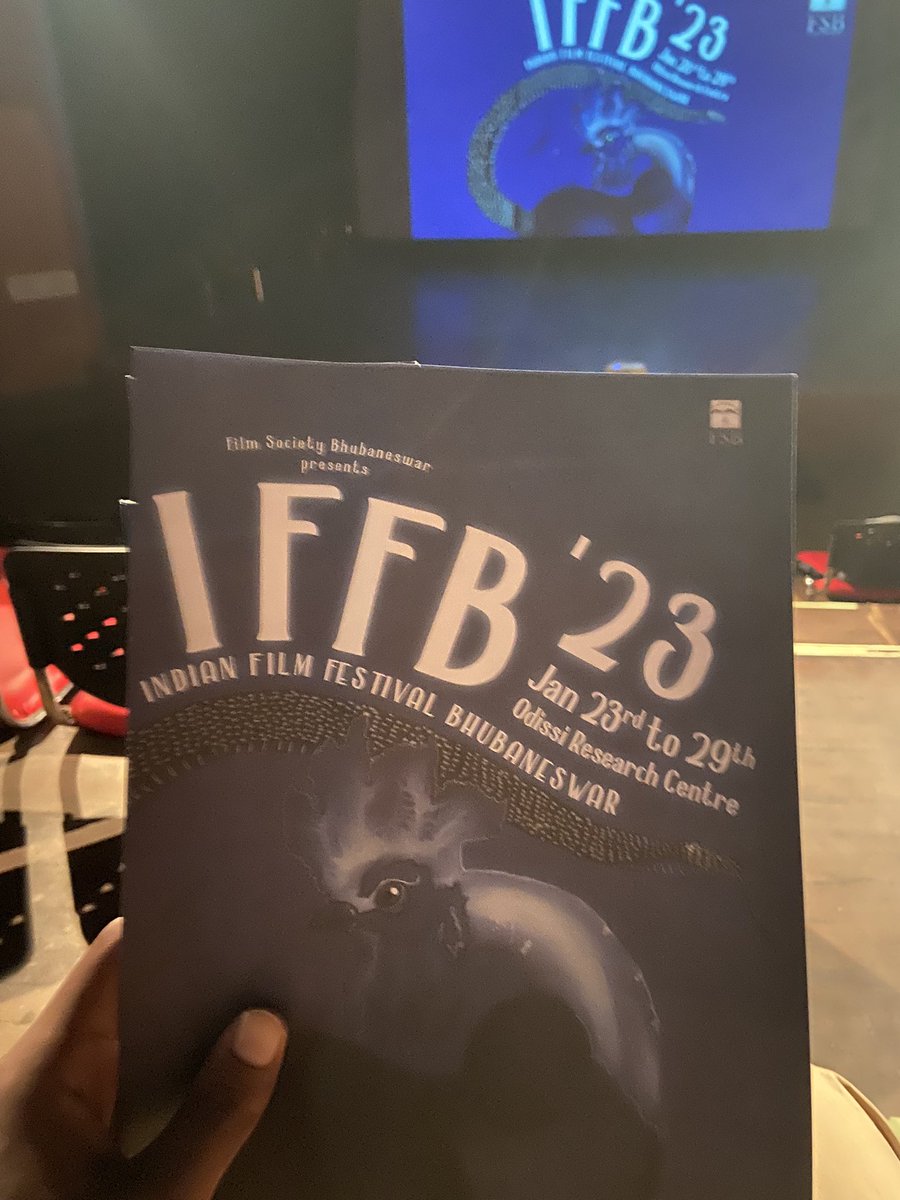 ratikantranjit's tweet photo. First time went for a film festival.IFFB 23 . Watched 3 short movies including odia movie “amma lodge” starring dipanwit and satyajit ray,s “Nayak “ . Nice experience. #iffb https://t.co/QE6hhGKxNh