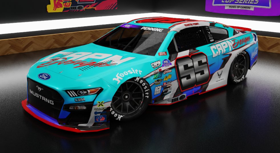 CapnMotorsports's tweet photo. CRM will have @Capn_Designs as a primary on all of our cars in @POGLeague Season 4! Featuring our new style and the new CapnDesigns branding!

Can't wait to get these things on track! https://t.co/tZo4USpzWp