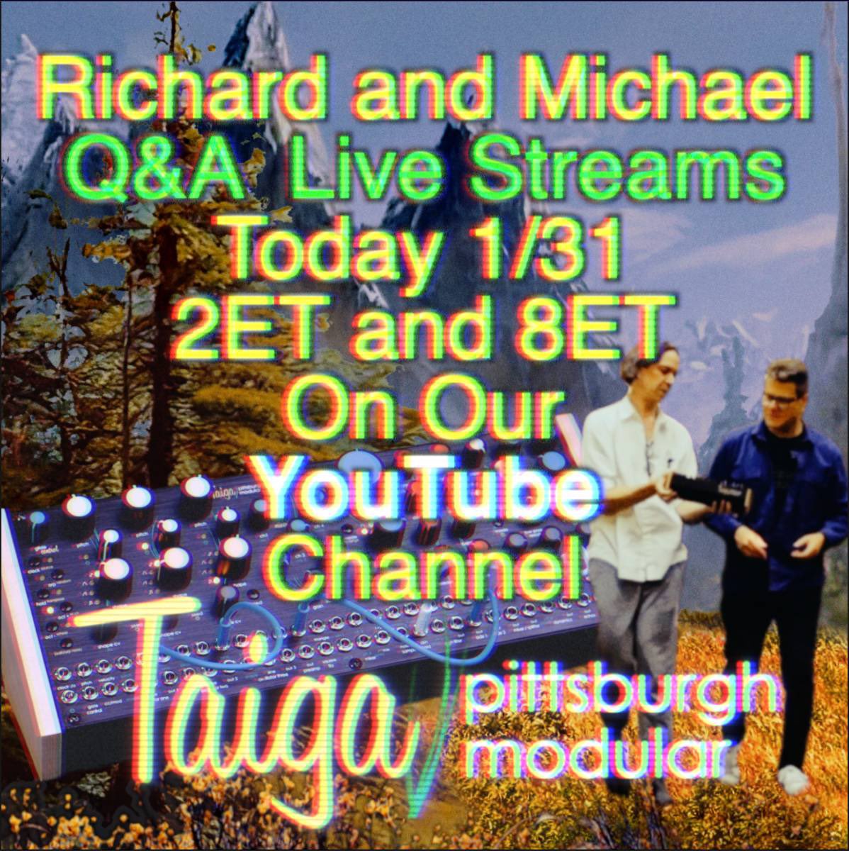 Introducing Pittsburgh Modular Taiga. #taiga #synthesizer youtube.com/live/EdDMeku9_…