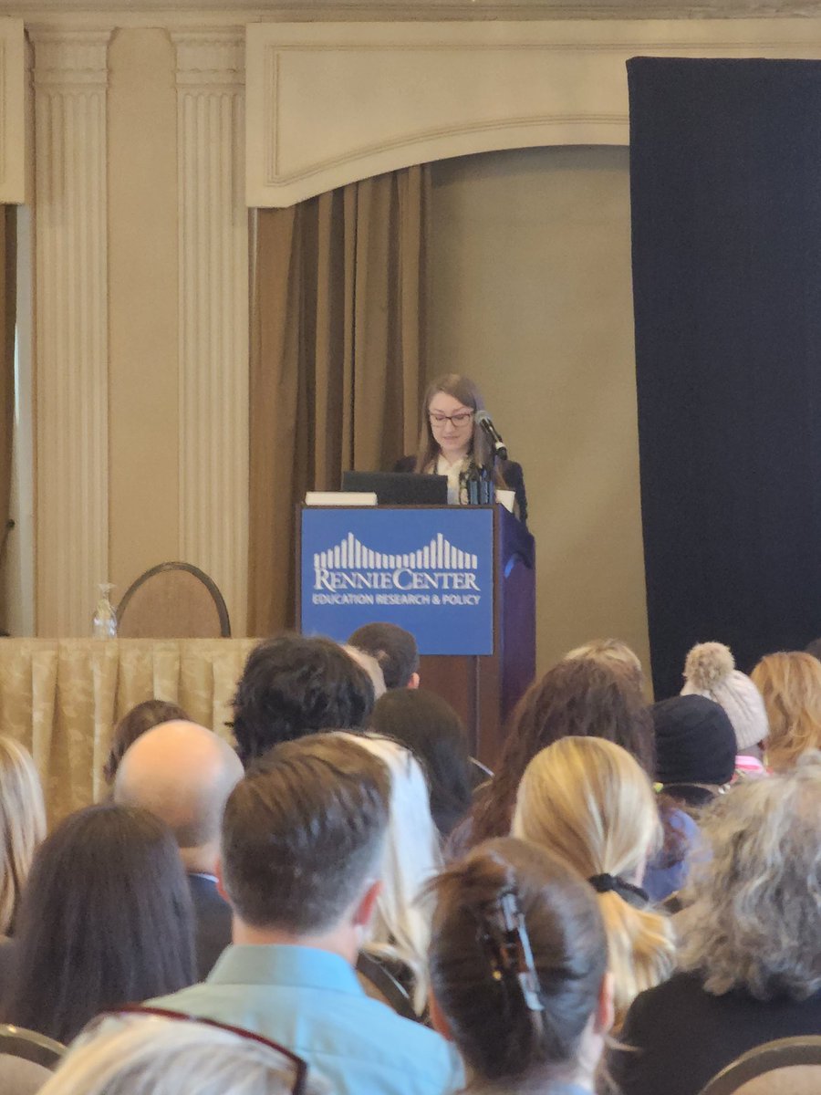 Lisa_Beads's tweet photo. @AlexisRLian Great presentation on what it takes to reimagine education from the @therenniecenter! 
#COE2023 https://t.co/zBr9O18jBO