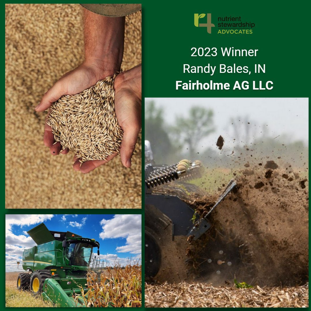 Congratulations to the 2023 4R Advocates. 4R farms can achieve higher yields, lower input costs, improve soil microbiomes, and reduce nutrient losses as nitrous oxide emissions. tfi.org/newsroom/2023/…