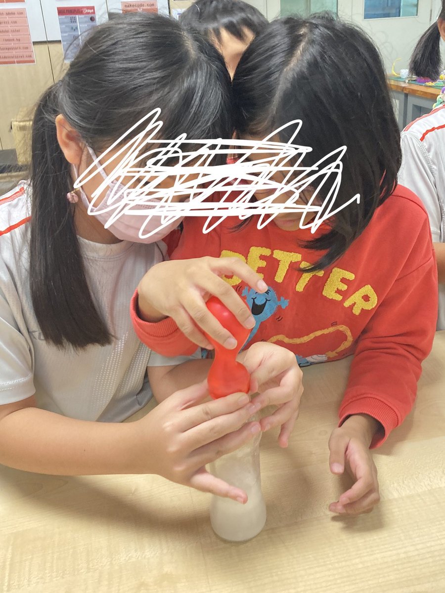 harves4556's tweet photo. G2 @IGBintschool were exploring air pressure with bicarbonate soda and vinegar recently. I’d love to show the before/after looks and expressions of wonder, but we can’t. But trust me, they were blown away. #igbis #esDesign #pyp #STEAM https://t.co/zgLkVAEOou