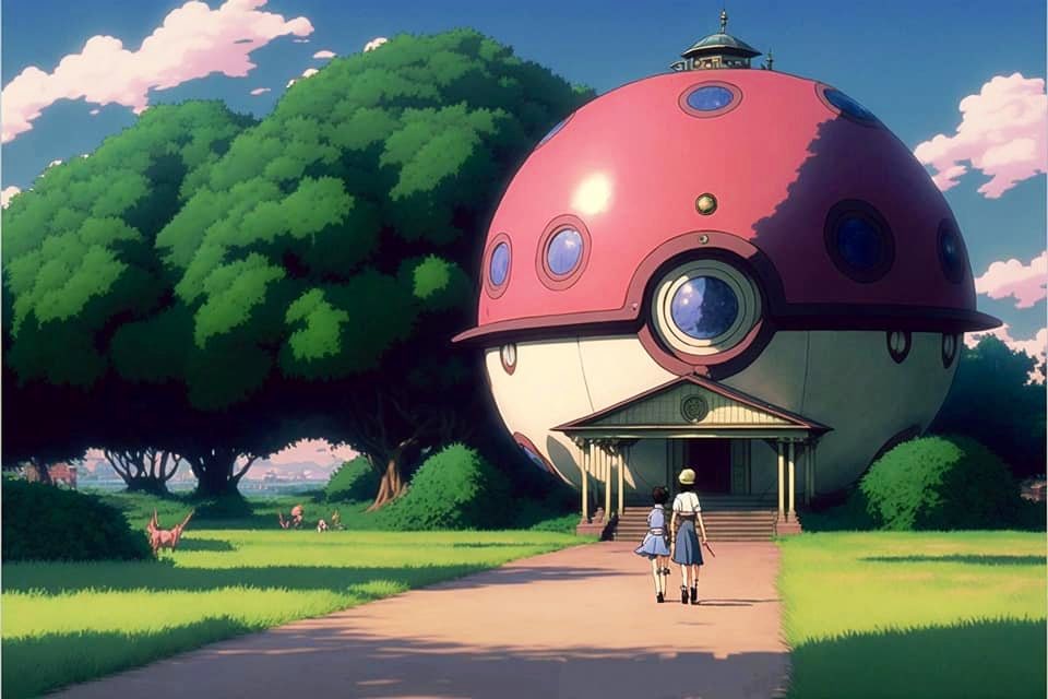 animeofr's tweet photo. ✨POKÉMON X GHIBLI

Si les Pokémon étaient dans l’univers du Studio Ghibli : https://t.co/SEt1mxmVOp