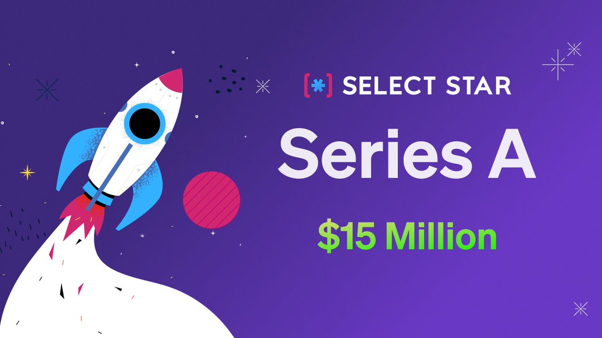 selectstarhq's tweet image. Select Star announces a $15 million round of Series A funding led by Lightspeed Venture Partners to build the future of data discovery for the #moderndatastack. Read the full press release: bwnews.pr/3Hj6N2x