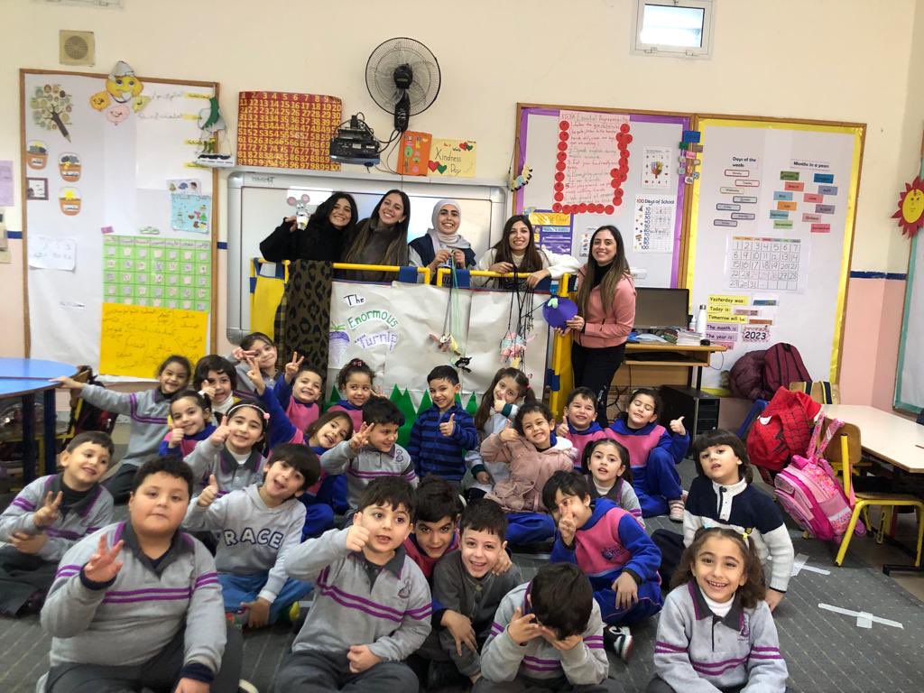 Celebrating "Read Aloud Day" in a unique way with our students by performing a marionette show based on The Enormous Turnip story. 
Our learners were introduced to the idea that reading is both necessary and a means of representing oneself and one's thoughts
#ReadAloudDay