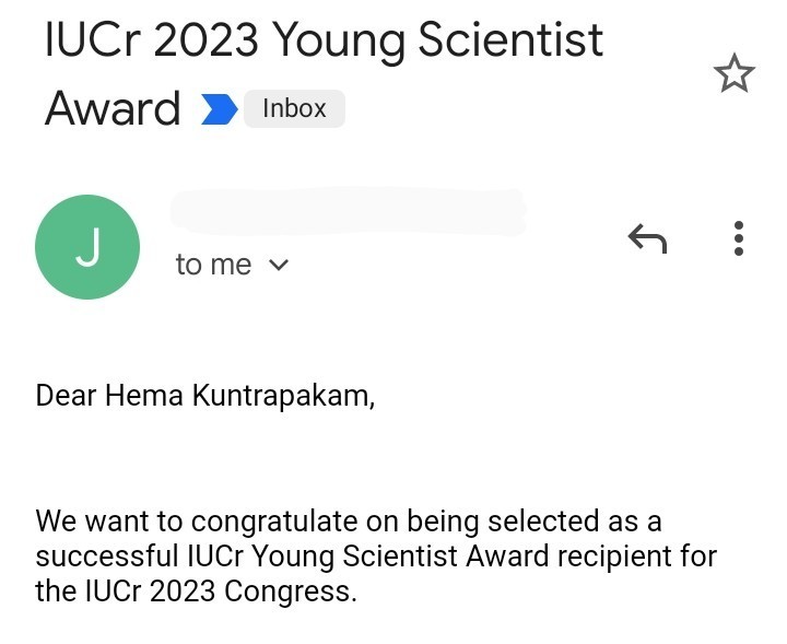 Hema Kuntrapakam tweet media