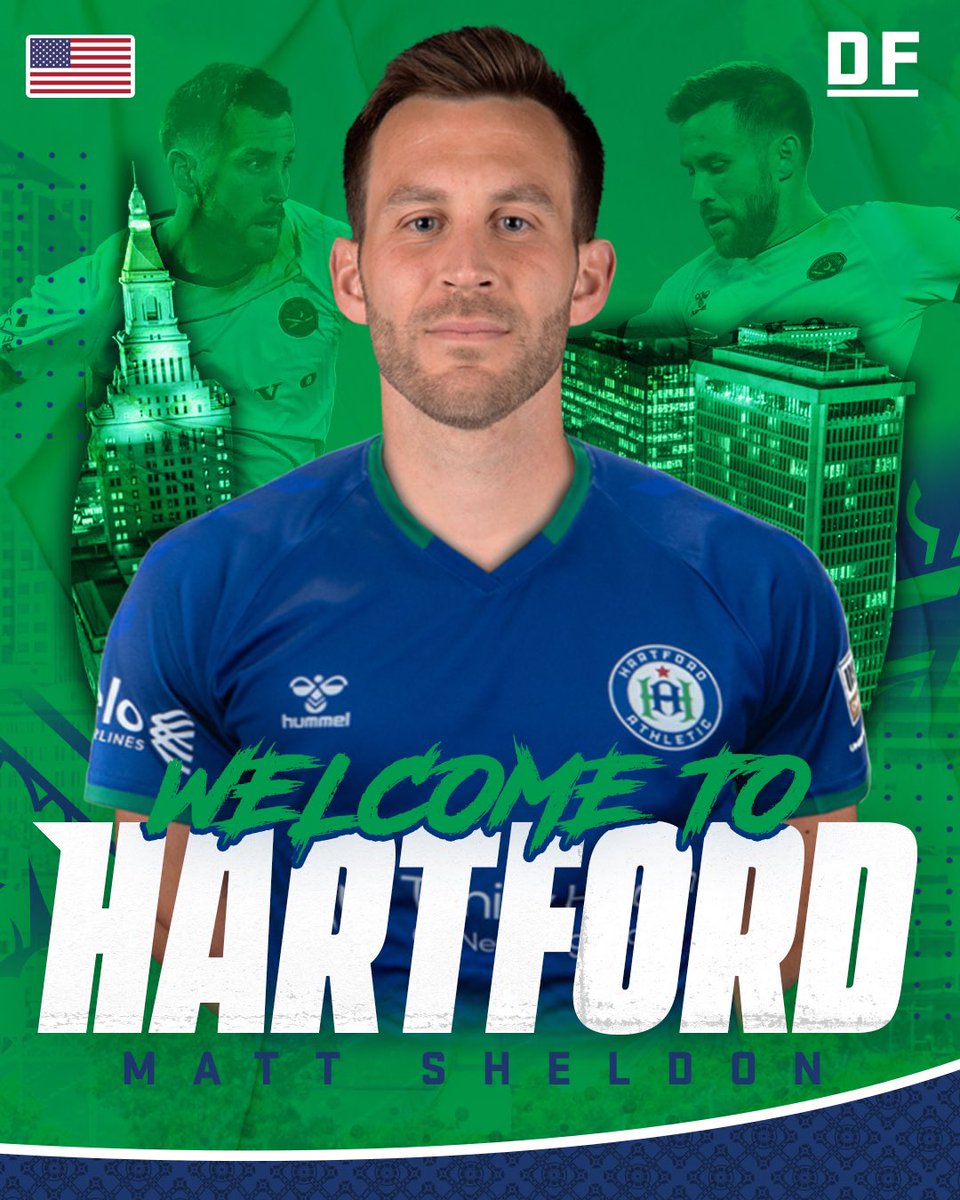 hfdathletic's tweet image. 🚨Matt Sheldon Heads to Hartford🚨

“Playing at Trinity Health Stadium last year, I know that Hartford has built up a loyal group of supporters and a passionate soccer community.”

📰- bit.ly/SheldonHFD
