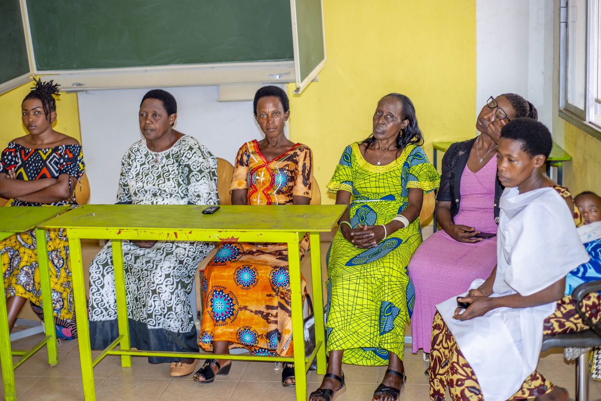 Today marks the transformational work done by our Womengirls empowerment Officer, Gender specialist Mariam Kamuhabwa, from 2days Conference about Trauma Healing within Humanitarian's Value to Our 2nd phase 15 Trainees,the mothers who are the 1994 Genocide against Tutsi Survivors.