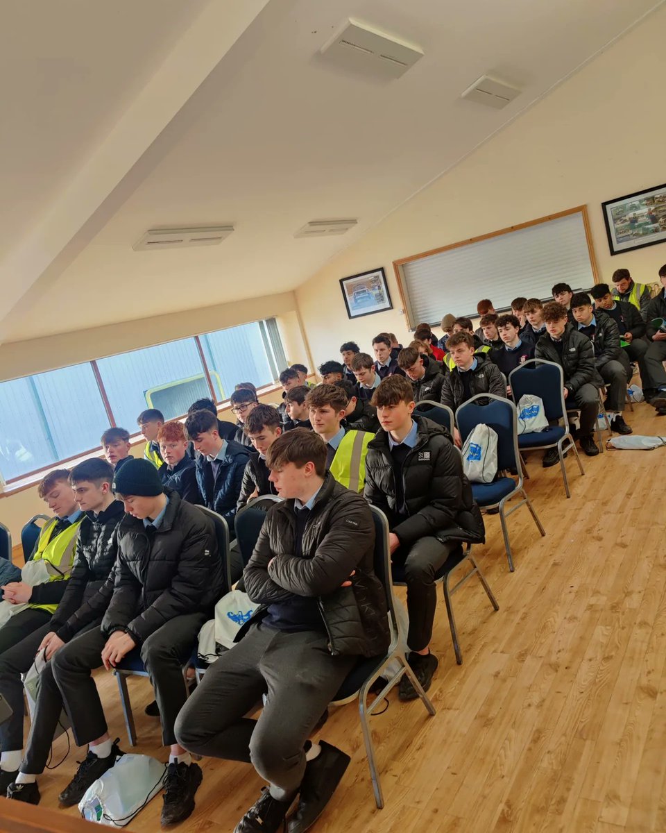 Happy to welcome TY group &amp; teachers from <a href="/cbsroscommon/">CBS Roscommon, An Edmund Rice School</a> to Kiernan Milling today!

Great group of students with lots of questions and potential.

#schooltrip #kiernanmilling #qualityanimalfeeds #education #economics #agribusiness