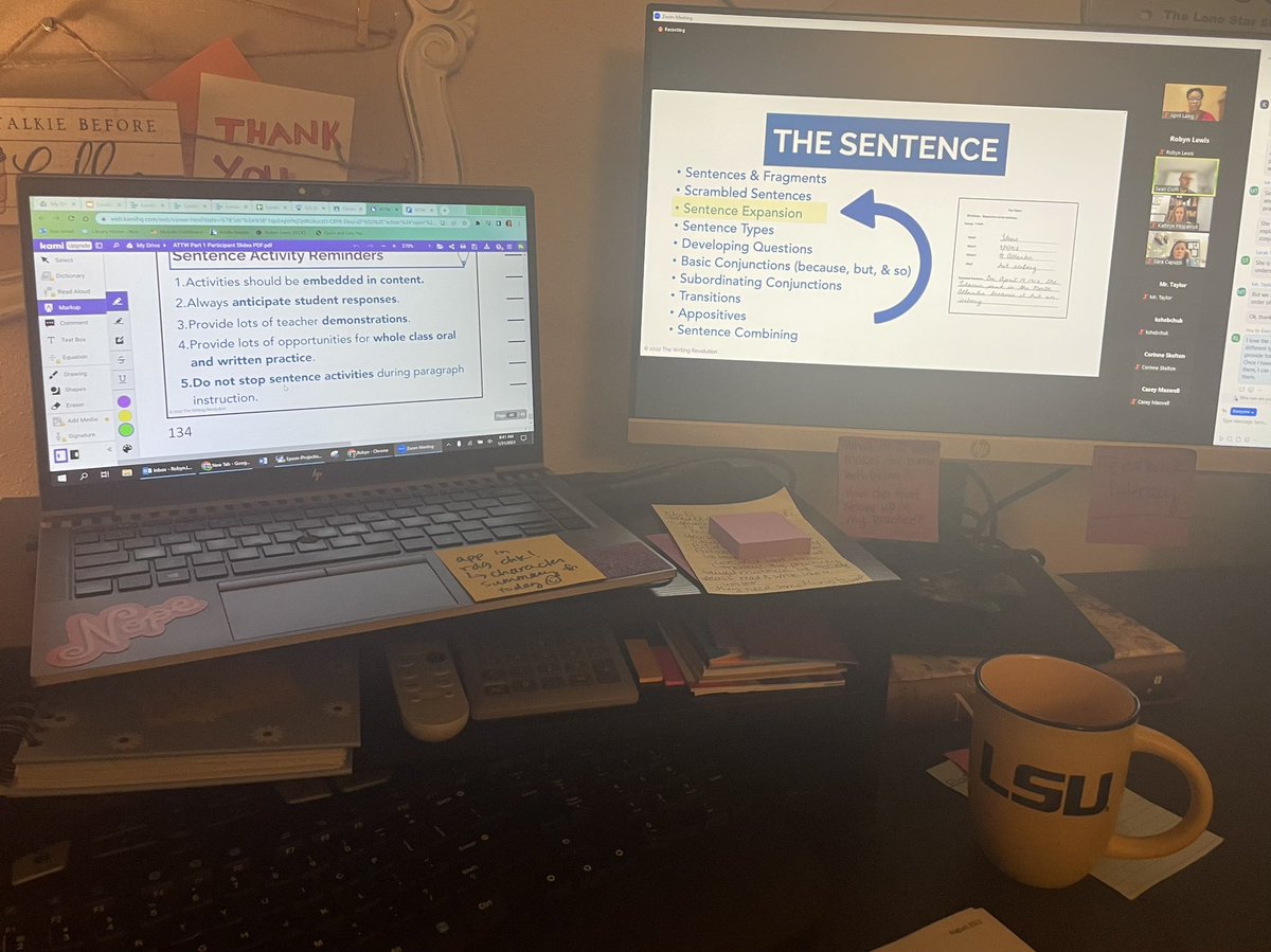 lewisphs's tweet photo. Enjoying fantastic PD thanks to the @RISDFoundation! What a great day to grow from home 🤩 #RISDBelieves https://t.co/3HZsggWUGV