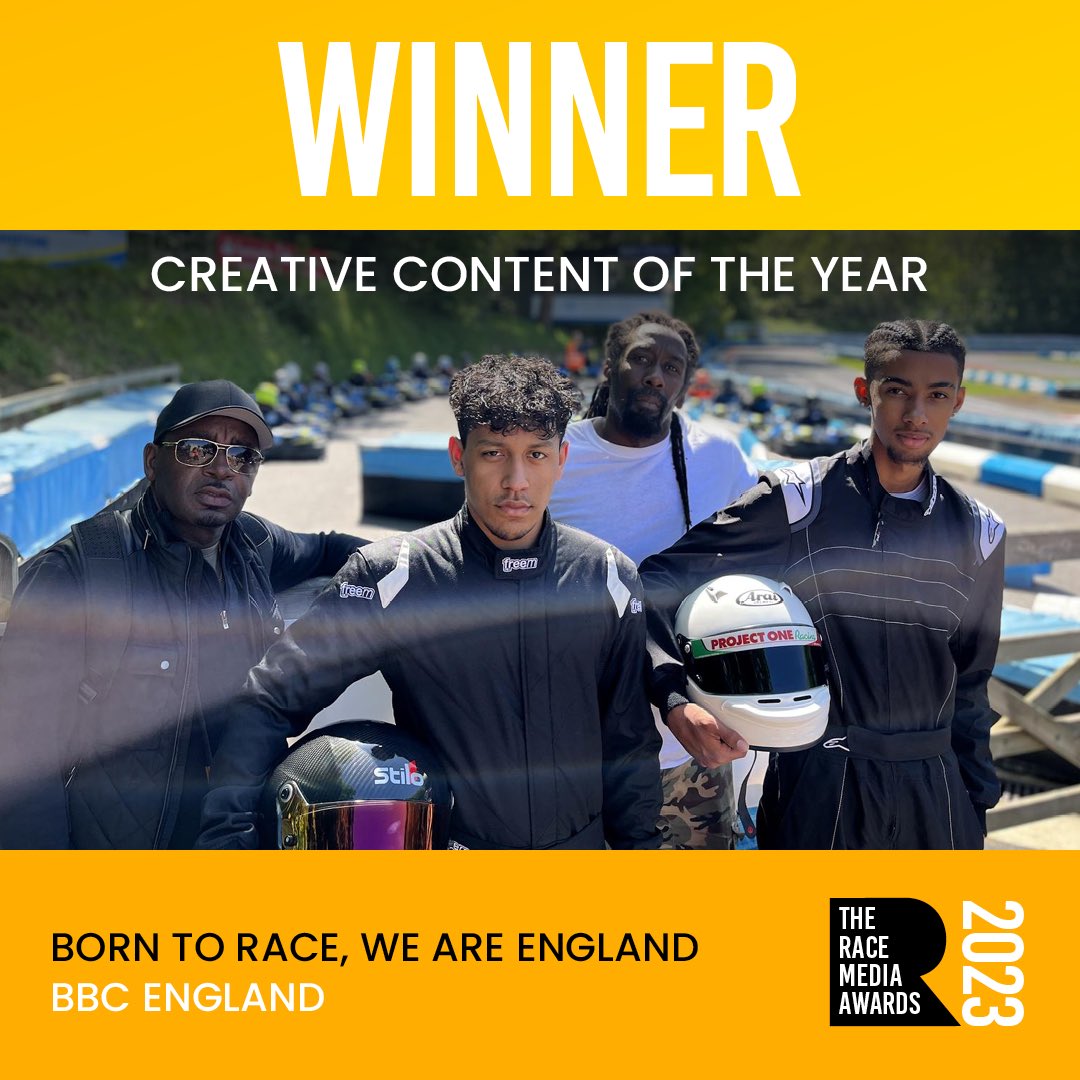 BBC England's Born To Race has won an award🏆 Congratulations to Stephen Mizelas and the whole team behind the documentary which followed @LewisAppiagyei and Ruben Stanislaus on their journey to make it in motorsport and improve diversity. Featuring Praga and @BritcarNews. 