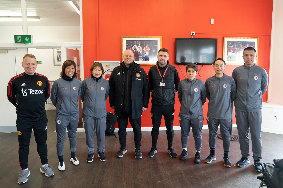 MU_Foundation's tweet image. Our #RegionalTalentClub recently had the pleasure of welcoming female players on a trip to Manchester courtesy of @ManUtd partner @HKJC_Racing 🇭🇰

The Hong Kong U16s team took on our girls in a match and enjoyed workshops with RTC staff ⚽🔴

A memorable trip! ❤️
