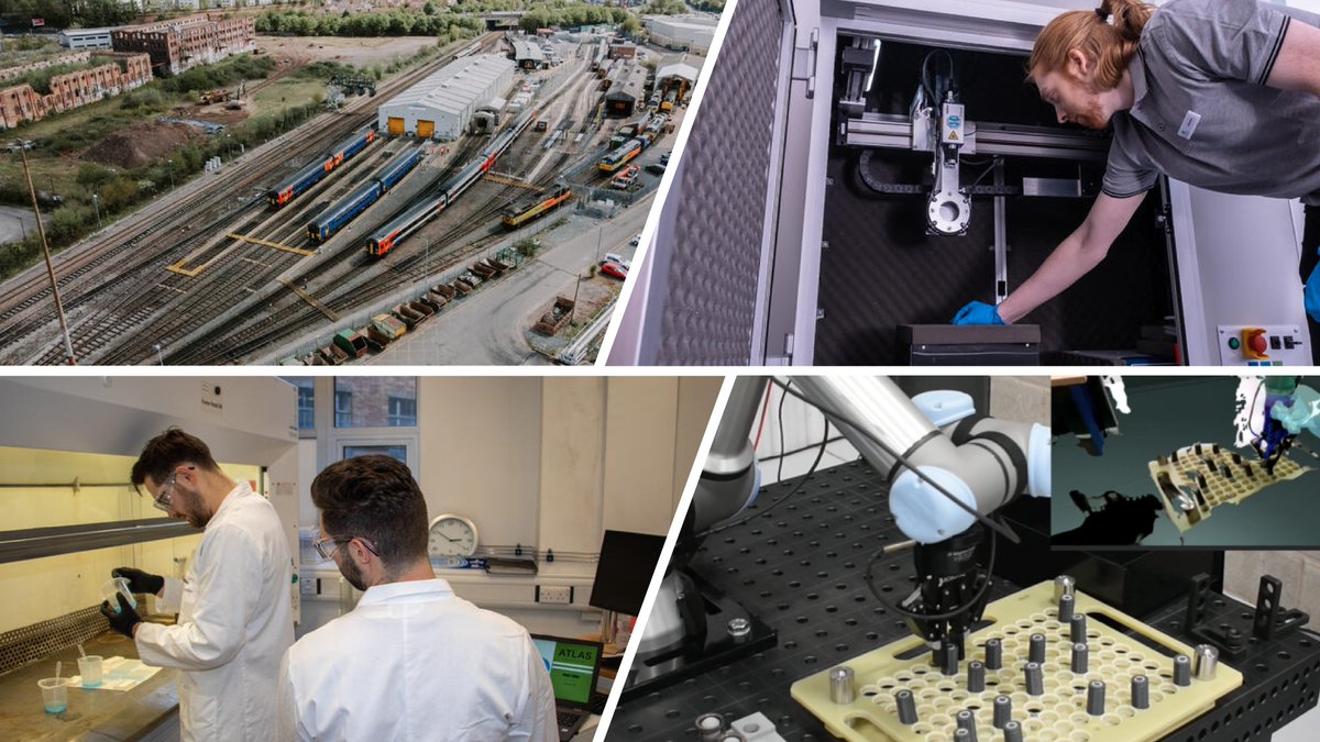🗞️ | January news roundup

🖨️ 'Game-changing' potential for #AdditiveManufacturing 

🚆 <a href="/EastMidRailway/">East Midlands Railway (EMR)</a> on track with AMRC

🔬 #Sustainable method for rapid materials discovery <a href="/nexam/">Nexam Chemical AB</a> <a href="/molydyn/">Molydyn</a> 

🦾 #AMRCNorthWest #VirtualReality #robotics showcase

More at amrc.co.uk/news