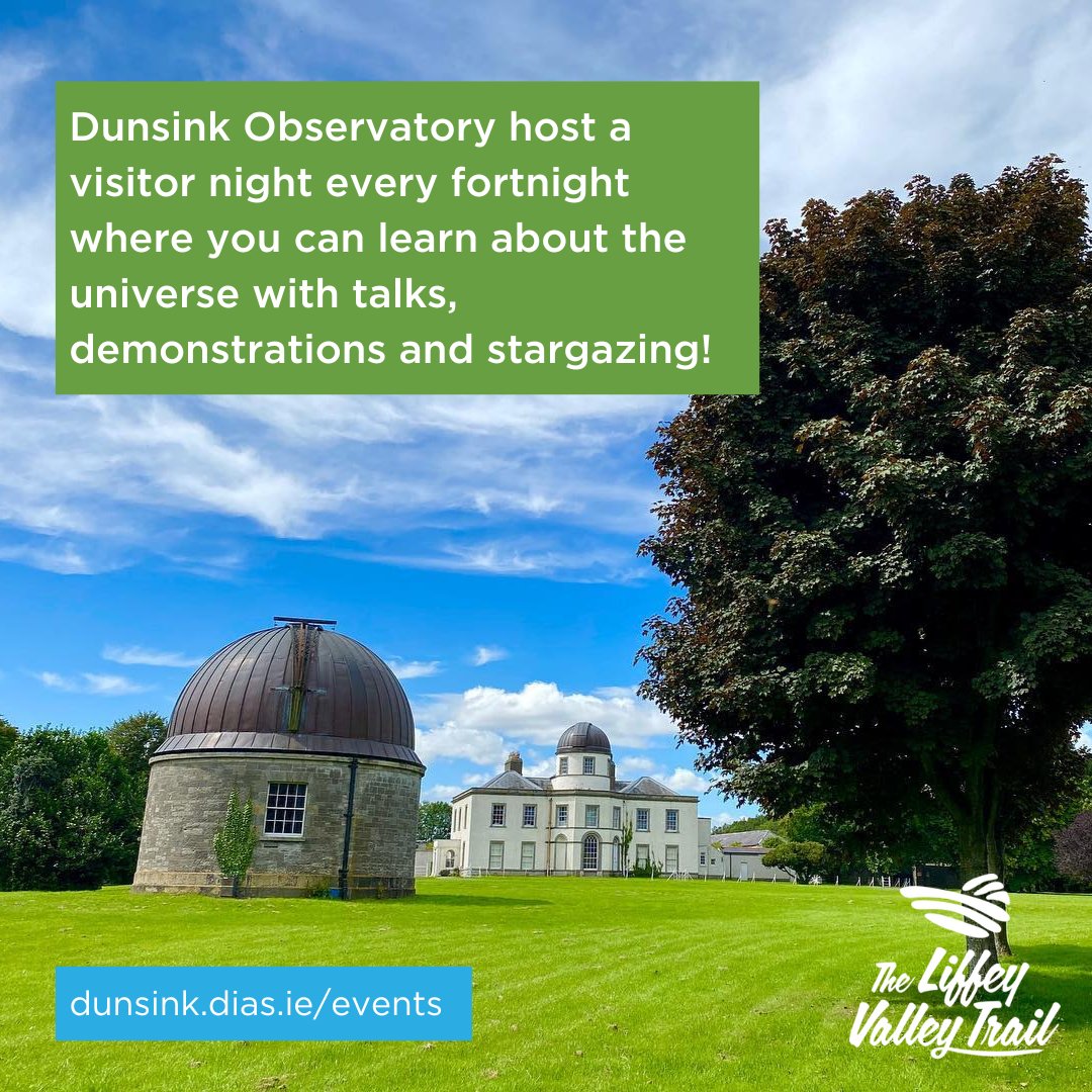 Love Fingal Dublin (@lovefingaldub) on Twitter photo 📢Calling all stargazers🌠🔭
<a href="/diasdunsink/">DIAS Dunsink Observatory</a> observatory are running a series of visitor nights every fortnight until March!
For more information on dates and how to book, visit dunsink.dias.ie/events
#LiffeyValleyTrail #VisitDublin #LoveDublin #Astronomy #stargazing 📢Calling all stargazers🌠🔭
<a href="/diasdunsink/">DIAS Dunsink Observatory</a> observatory are running a series of visitor nights every fortnight until March!
For more information on dates and how to book, visit dunsink.dias.ie/events
#LiffeyValleyTrail #VisitDublin #LoveDublin #Astronomy #stargazing