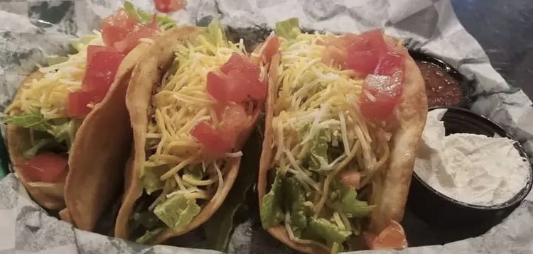 Stop in for soft shell or deep fried tacos today! 3 for $8. Happy hour 3-6 cheers!