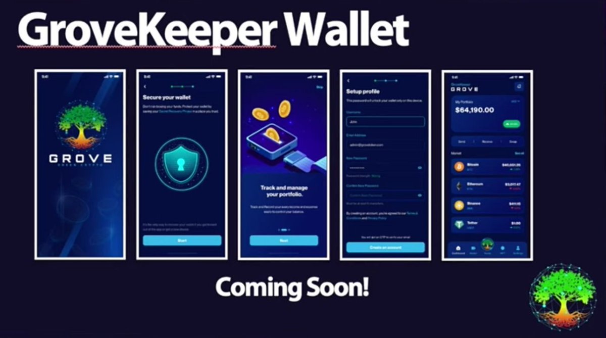 MoRiz56's tweet photo. #GroveKeeper #wallet #GroveC #GroveCoin #GroveSwap #cryptocurrencies #Crypto #NFT #web3 #metaverse #DeFi #BSC #BSCGems #BNB #ETH #btc $GRV $GRVG #GroveGreenArmy #GroveX 🪙🌳🔥⚫🟡 https://t.co/lsxNrpeKrC