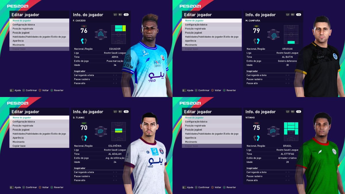 Thiago PES Editor tweet media