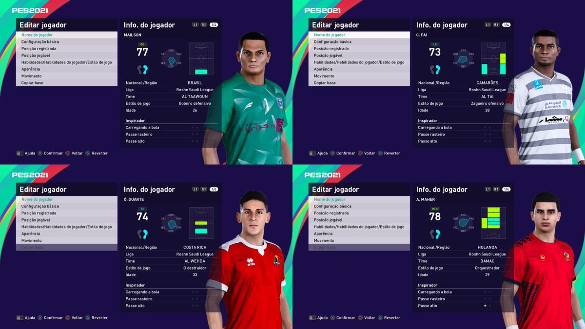 Thiago PES Editor tweet media