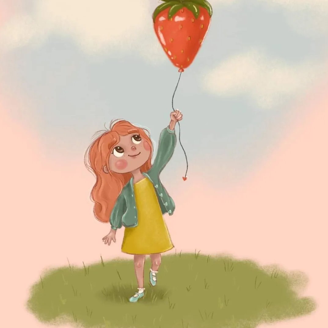 Ashleigh_Draws's tweet photo. My latest illustration and character design! ✨️ 🍓 #illustration #art #characterdesign https://t.co/Xm9xjyIeRu