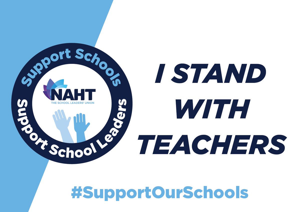NAHTnews's tweet photo. Tomorrow marks the first day of @NEUnion strike action.

For the many members who have asked us for a practical way to express their solidarity, we have developed a few tips, as well as a poster and social media images for download👉 https://t.co/H1TFH2DN8z https://t.co/1Ba3YhJb8h