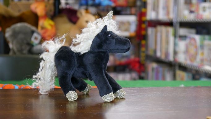 CrowsCastle's tweet image. The rare, black Unicorn has been spotted at Crow's Castle #Unicorn