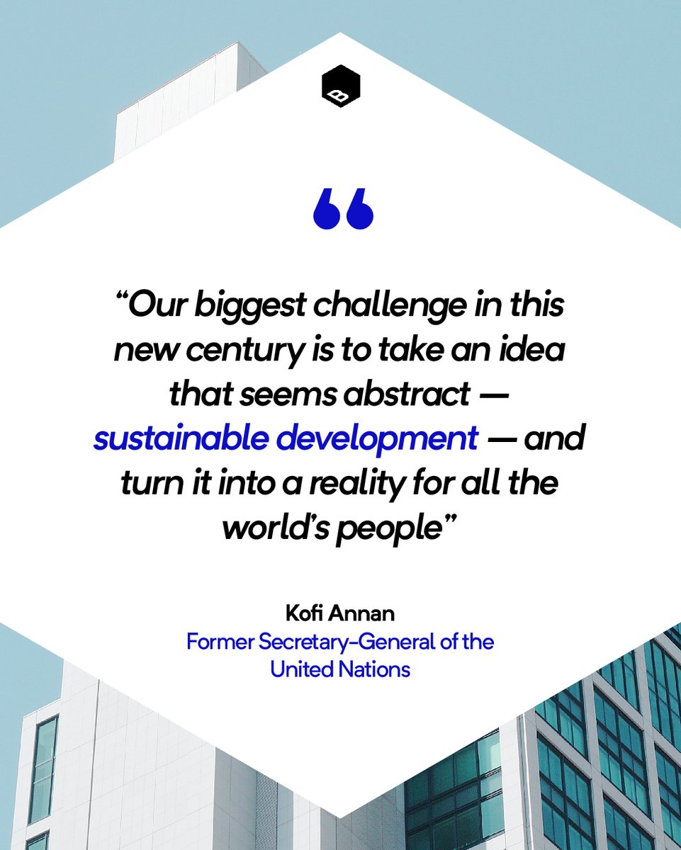 Sustainable development is the key to building a better future for everyone. We must take an idea that seems abstract and turn it into reality. Real estate professionals have an incredibly important role to play in making sure this vision is achieved. 

#sustainability
