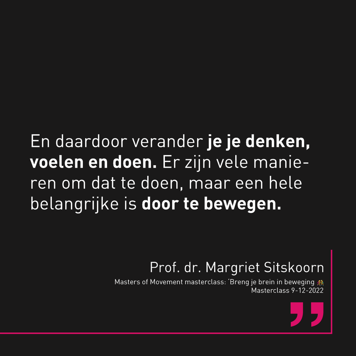 Athletic_Skills's tweet photo. Dit moet je volgens Prof. dr. Margriet Sitskoorn doen om optimaal gebruik te maken van de neuroplasticiteit van je hersenen 🧠👇 #MastersofMovement #ASM https://t.co/9bM0qixqBC