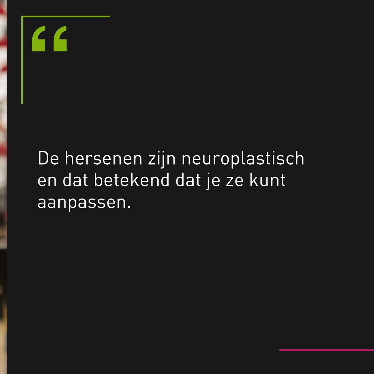 Athletic_Skills's tweet photo. Dit moet je volgens Prof. dr. Margriet Sitskoorn doen om optimaal gebruik te maken van de neuroplasticiteit van je hersenen 🧠👇 #MastersofMovement #ASM https://t.co/9bM0qixqBC
