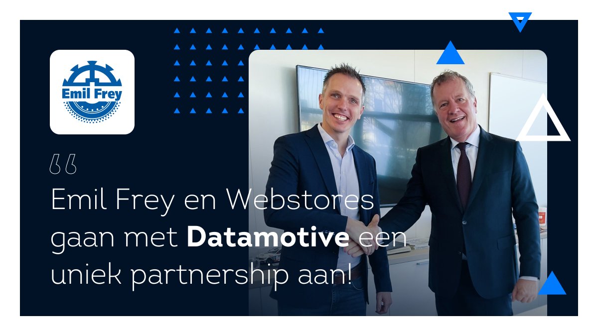 Emil Frey, één van de grootste automotive retailers van Nederland, Webstores Digital Partner, marktleider binnen de Automotive branche op het gebied van de realisatie van digitale platformen, gaan unieke langdurig  partnership aan.

Lees het persbericht: bit.ly/3XRWA4c