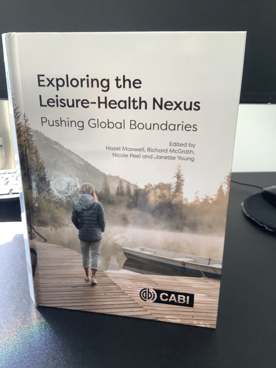 Our book arrived… fantastic work team !

Interested in how leisure activities impact health read this…

#leisure #ANZALS #CABI #Health #Arts #disabilty #communitysport #First Nations # world leisure