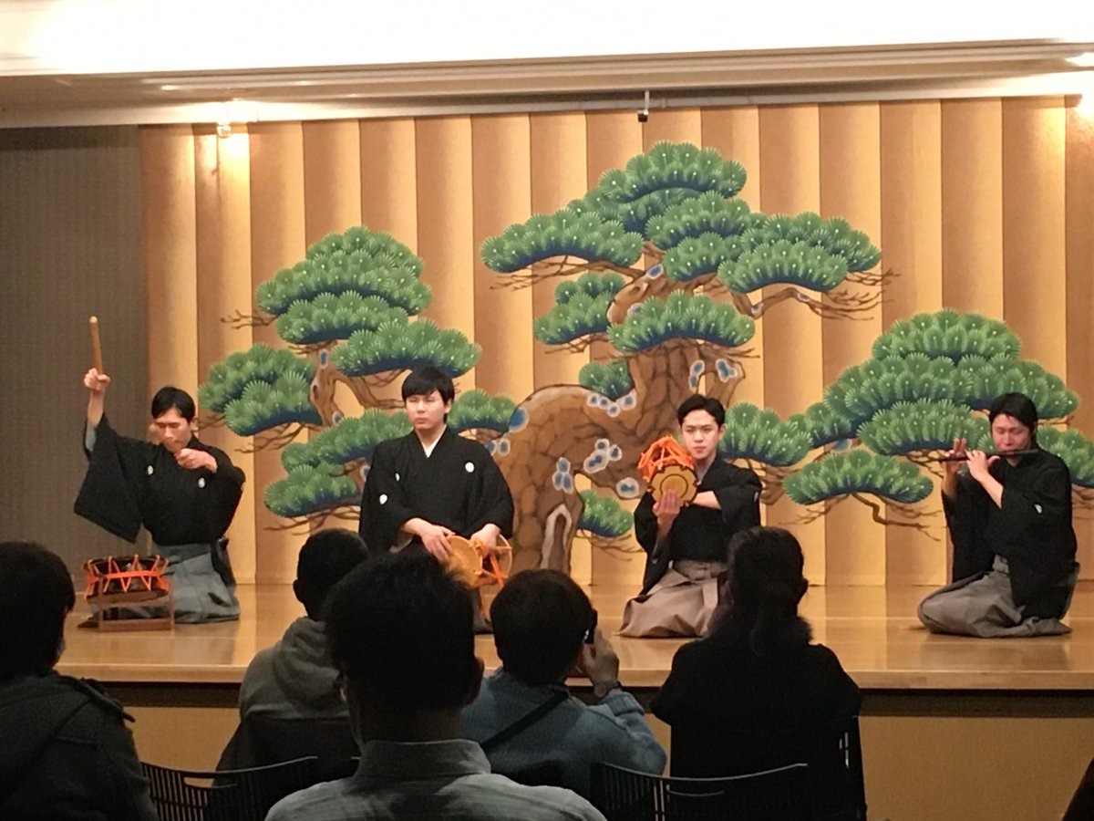 ／
#お囃子を楽しもう！
全日程が終了しました🎉
＼
ご案内役として、#能楽 の若手囃子方ユニット「#ナニワノヲト」の皆さんに、日本の #伝統芸能 「能楽」の #お囃子 の演奏とわかりやすい解説をしていただきました✨
ご参加された皆様がお楽しみいただけてたら嬉しいです☺️