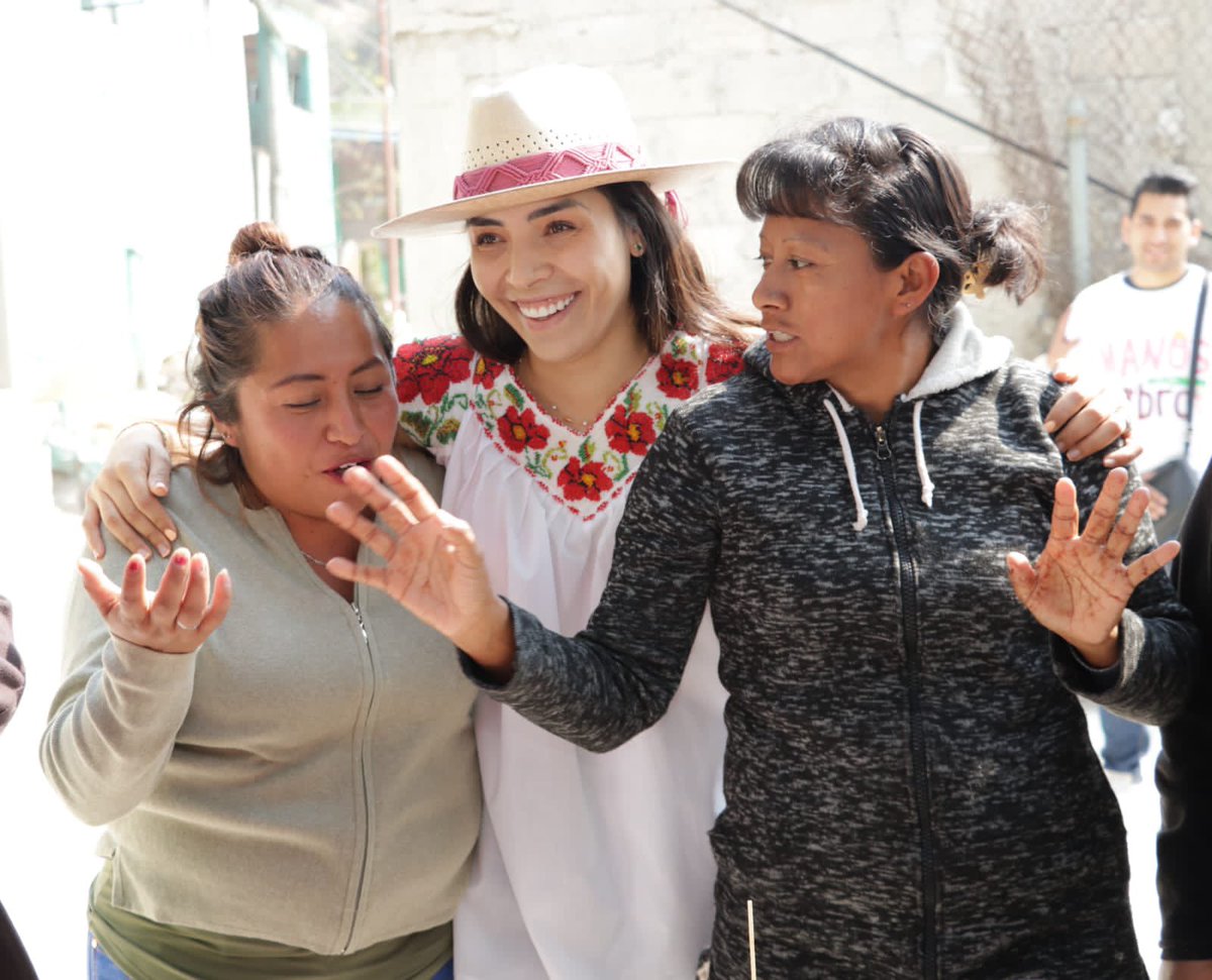 En nuestros recorridos vamos requetebién. ♥️ 

#tlalnepantla #ManosALaObra #ArlethGrimaldo