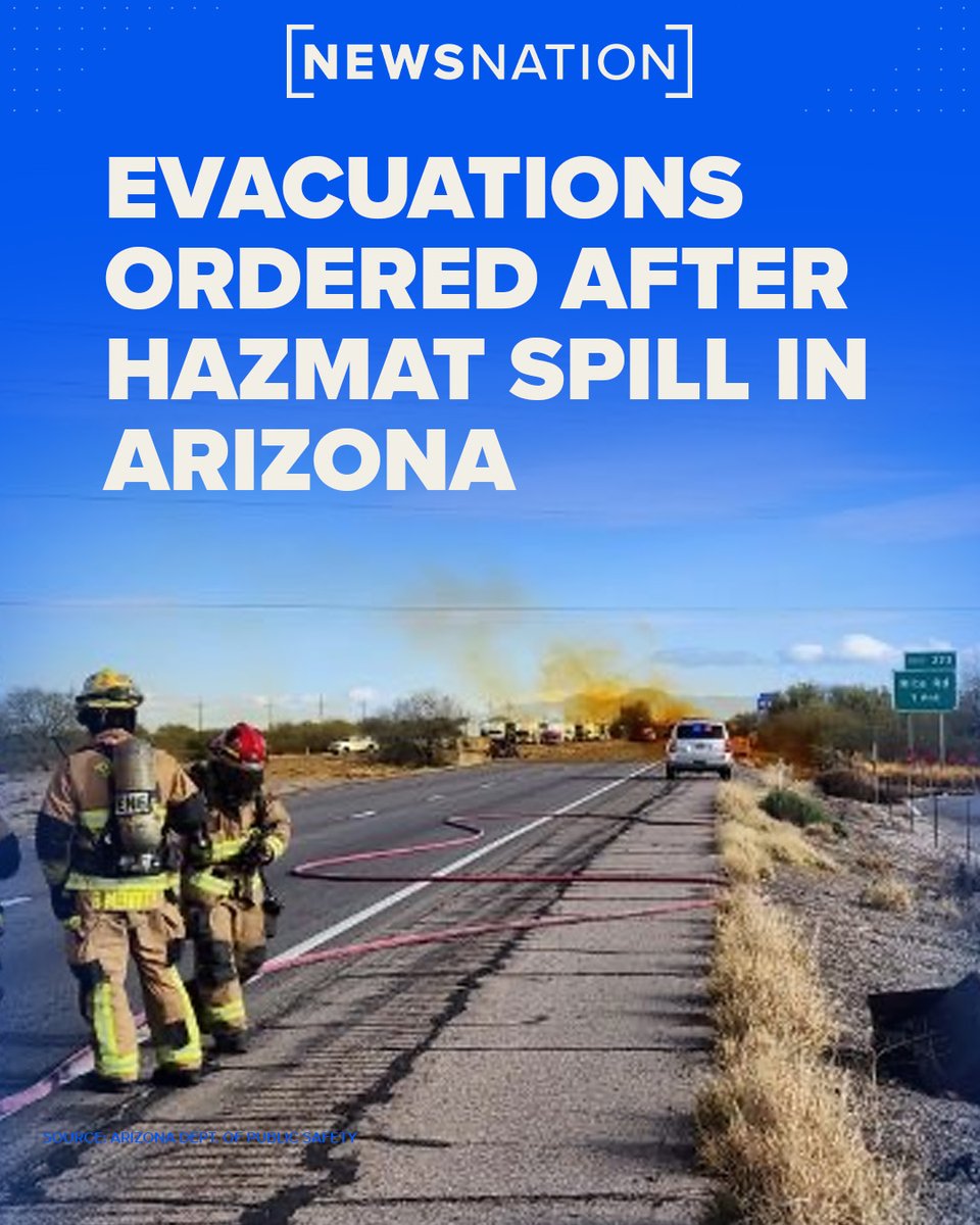 NewsNation on Twitter "A hazmat spill in Tucson, Arizona, prompted evacuations and a shelterin