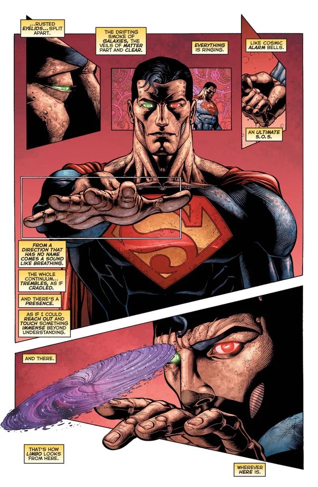 Now to be clear - I might bust some chops, but Morrison and Mahnke's giant Superman armor from SUPERMAN BEYOND looks indistinguishable from these AI monstrosities and that was like the sickest shit ever https://t.co/OfUK37dEt6 