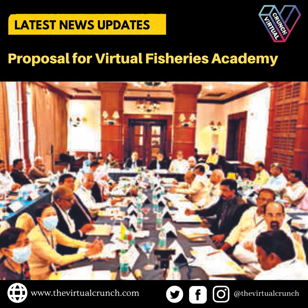 𝐏𝐫𝐨𝐩𝐨𝐬𝐚𝐥 𝐟𝐨𝐫 𝐕𝐢𝐫𝐭𝐮𝐚𝐥 𝐅𝐢𝐬𝐡𝐞𝐫𝐢𝐞𝐬 𝐀𝐜𝐚𝐝𝐞𝐦𝐲

Read more: bit.ly/3S1iIqv
Source: bit.ly/3xmA5Zt

Follow @thevirtualcrunch now for more news and updates.

#virtualreality #startupindia #fisheries #fisheriesmanagement #virtualreality