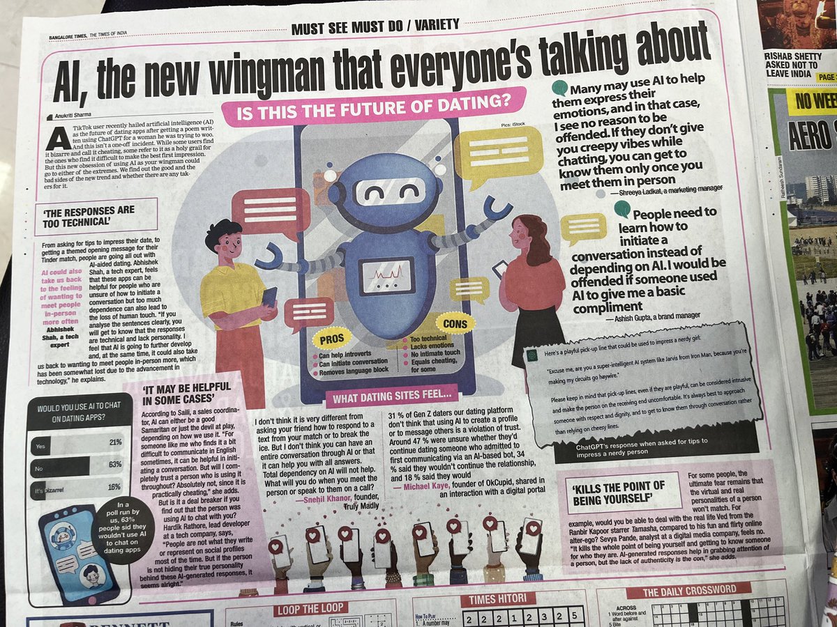 mrdpramod's tweet photo. Now, in Bangalore barber reading about #AI 

#ChatGPT #14february https://t.co/uIp2SV0Im7