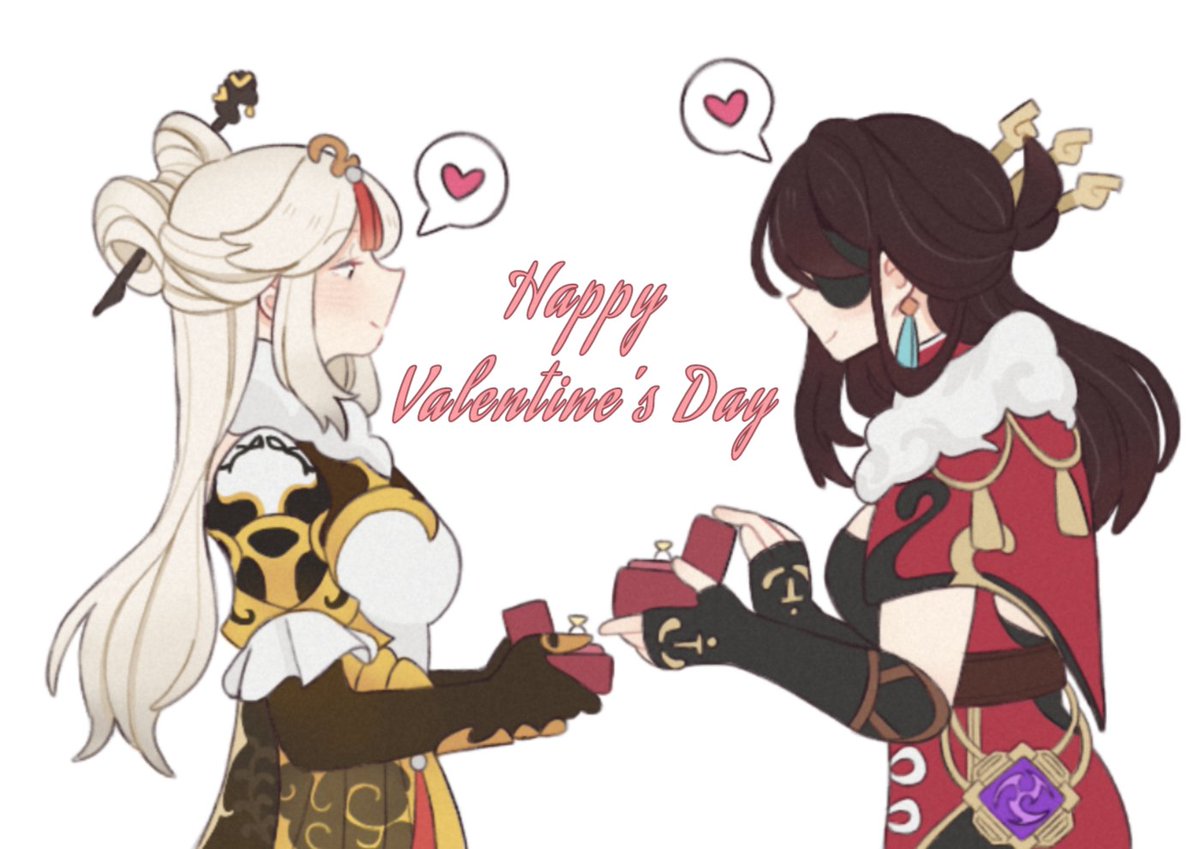 Commission for my friend @altair4lopez ~
I liked this cute project starring your favorite ship ~
Happy Valentine's Day!
Beiguang 1/2
#GenshinImpact #Beidou #Ningguang #beiguang