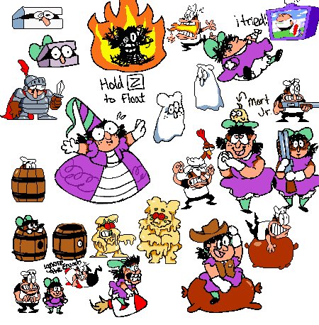 mozzballz's tweet photo. Roni sprites 🍕#pizzatower #Pizzatowerfanart #originalcharacter #oc #ronispaghetti https://t.co/riYnytbYnO