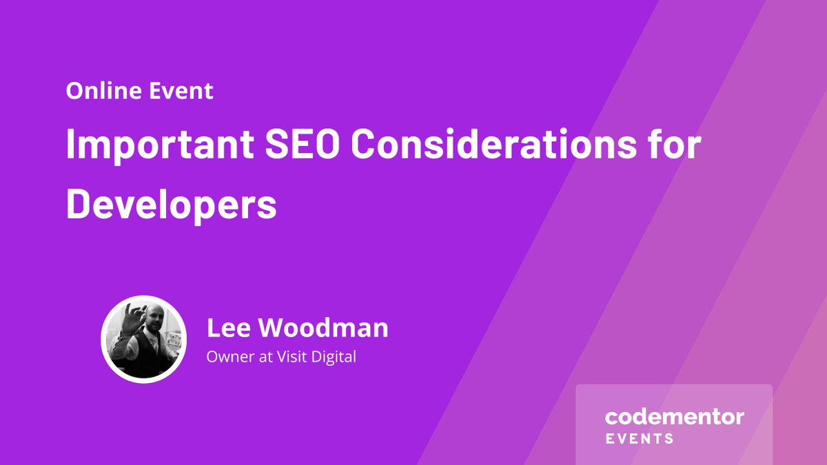 CodementorIO's tweet image. Don't overlook SEO and marketing analytics when building your product - they're just as vital as the code you write.

Join us tomorrow with Lee from @VisitDigital to learn how to optimize the analytics to ensure the success of your project!

🗓 Feb 15th
🔗 bit.ly/3xojDrC