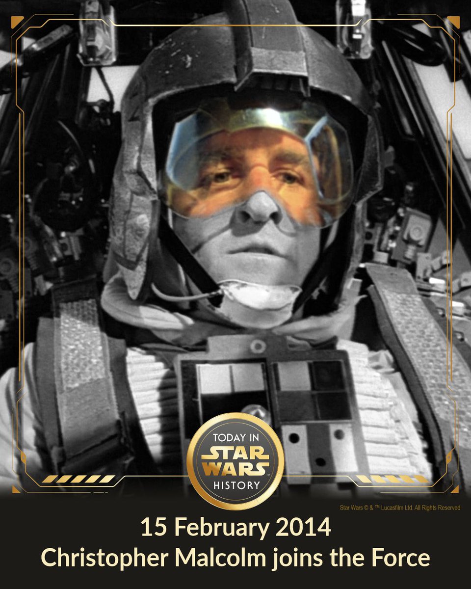TodayinStarWars's tweet photo. 15 February 2014 #TodayinStarWarsHistory "Captain Solo, do you copy? Commander Skywalker, do you copy? This is Rogue Two!" #RogueTwo #ChristopherMalcolm #Remember🥺 https://t.co/NumGK1Sp8m