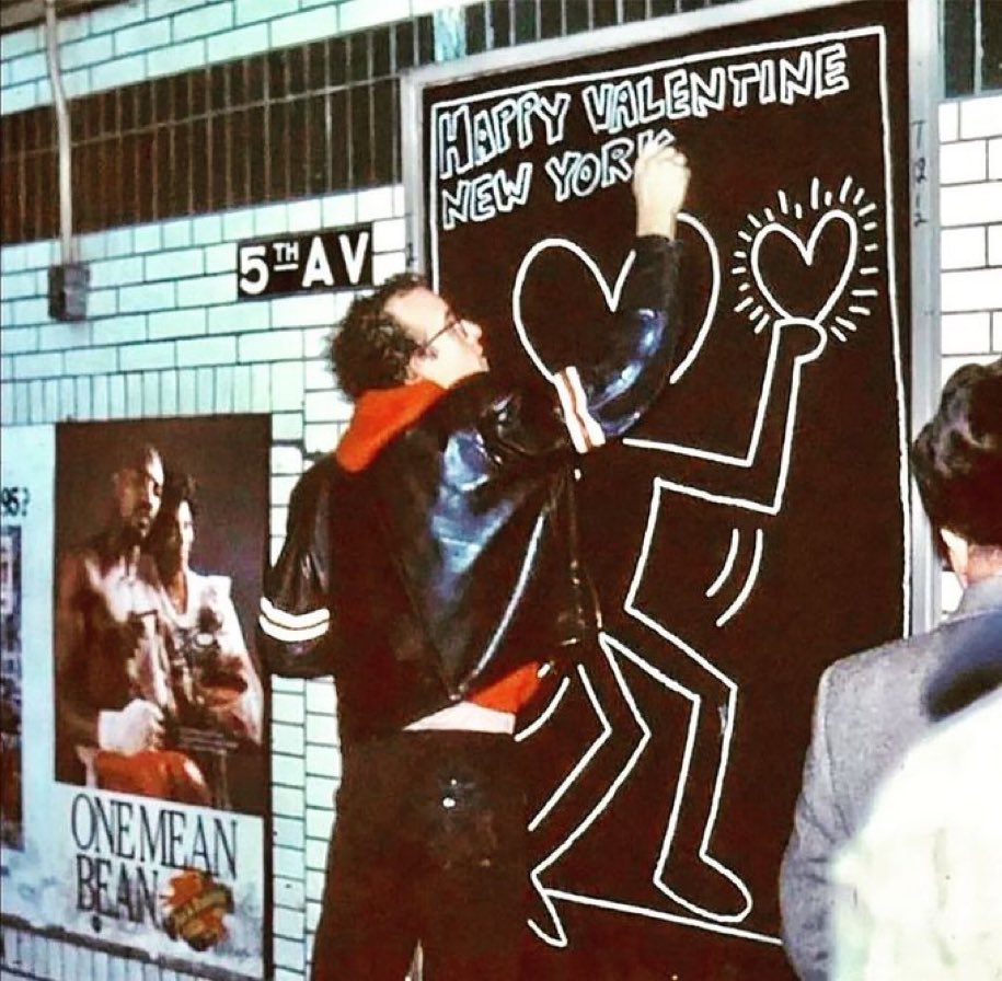 EdBikina's tweet image. Hoy celebro la vida por ti guapo Keith Haring ❤️
#1año