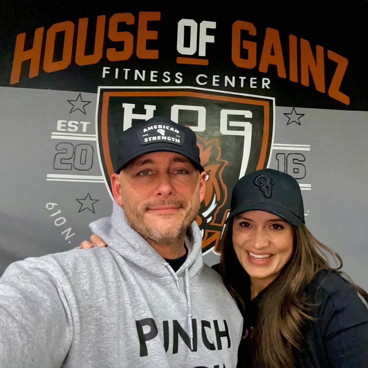 JoinDiNovi's tweet photo. Happy Valentines Day to my favorite human. Most women want flowers, chocolate &amp; dinner for V-Day, not mine. First thing she said when she got home was “GYM TIME” 😍 https://t.co/txDwAVCDv2