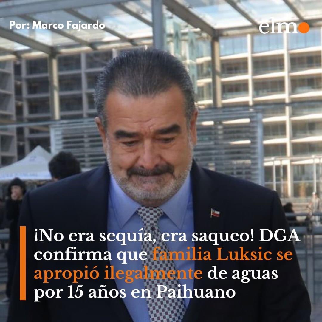 sara600525802's tweet photo. La empresa El Cerrito, de la familia Luksic, desvió, acumuló y canalizó ilegalmente x 15 años aguas de precordilleranas de Paihuano, en el valle de Elqui, Región de Coquimbo. Todo ese tiempo, los pequeños agricultores recibían aguas los domingos, X sequía y el cambio climático. https://t.co/DaDh2qQFXx
