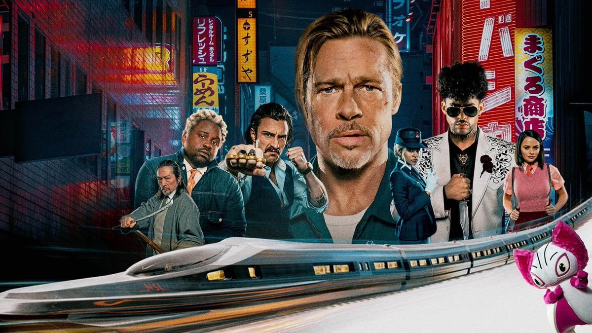 I missed out on seeing this in theaters. Had some pretty high expectations. It met that and then some. It’s a bit of Big Lebowski meets Pulp Fiction, yet unique. In a word, it was brilliant. 5/5⭐️ #BulletTrain #BradPitt #AaronTaylorJohnson #BrianTyreeHenry #JoeyKing