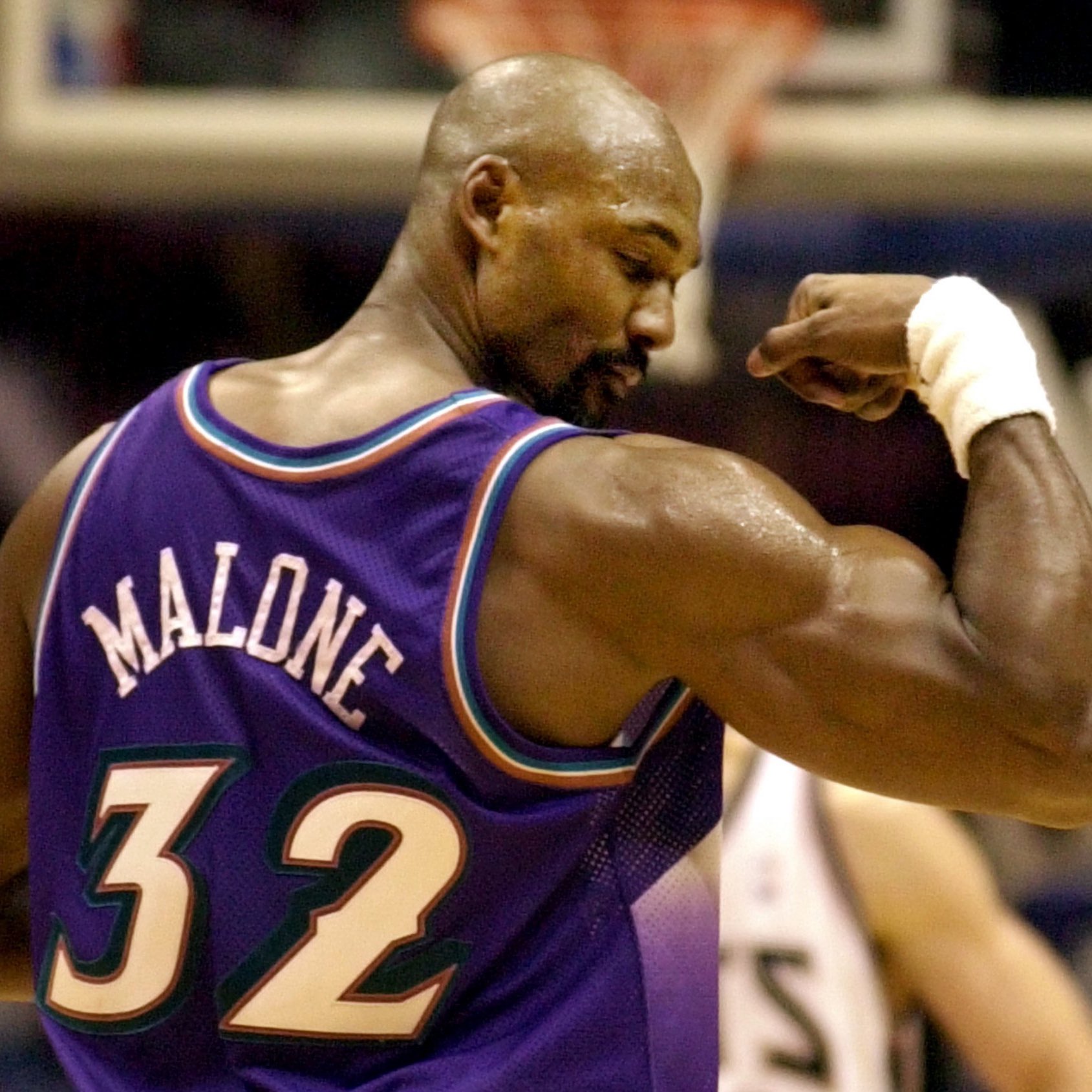 Karl malone best sale dunk