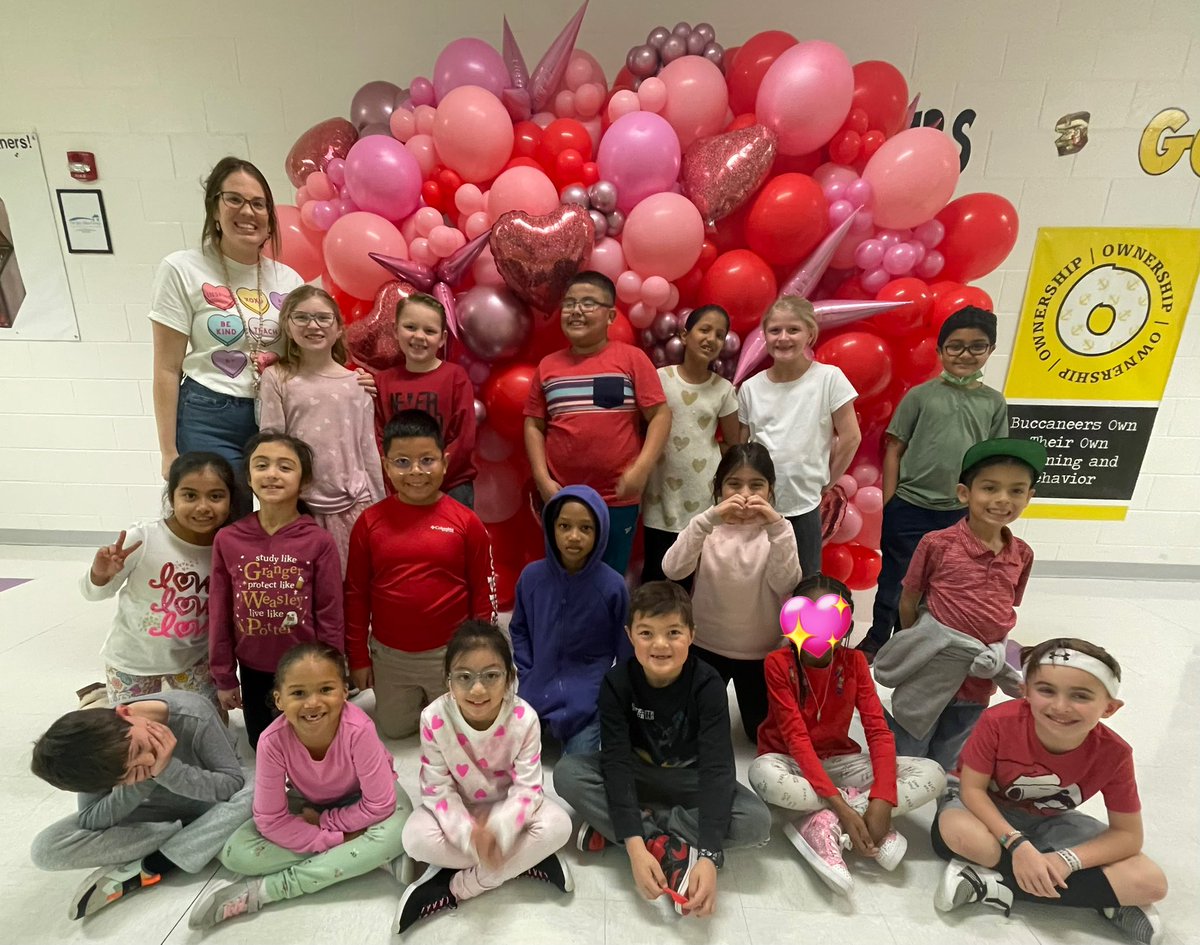 Happy Valentine’s Day from this special bunch! 💝 <a href="/BryanRoadES/">Bryan Road Elementary School</a>